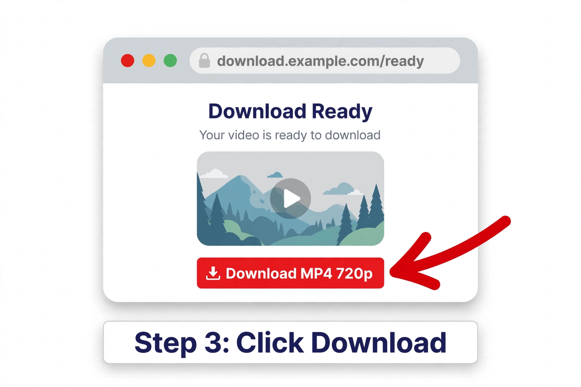 Step 3: Download the Pinterest video on desktop